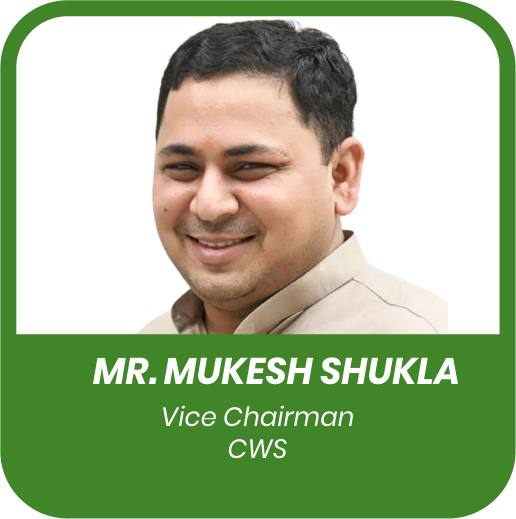 MUKESH SHUKLA VICE CHAIRMAN CWS